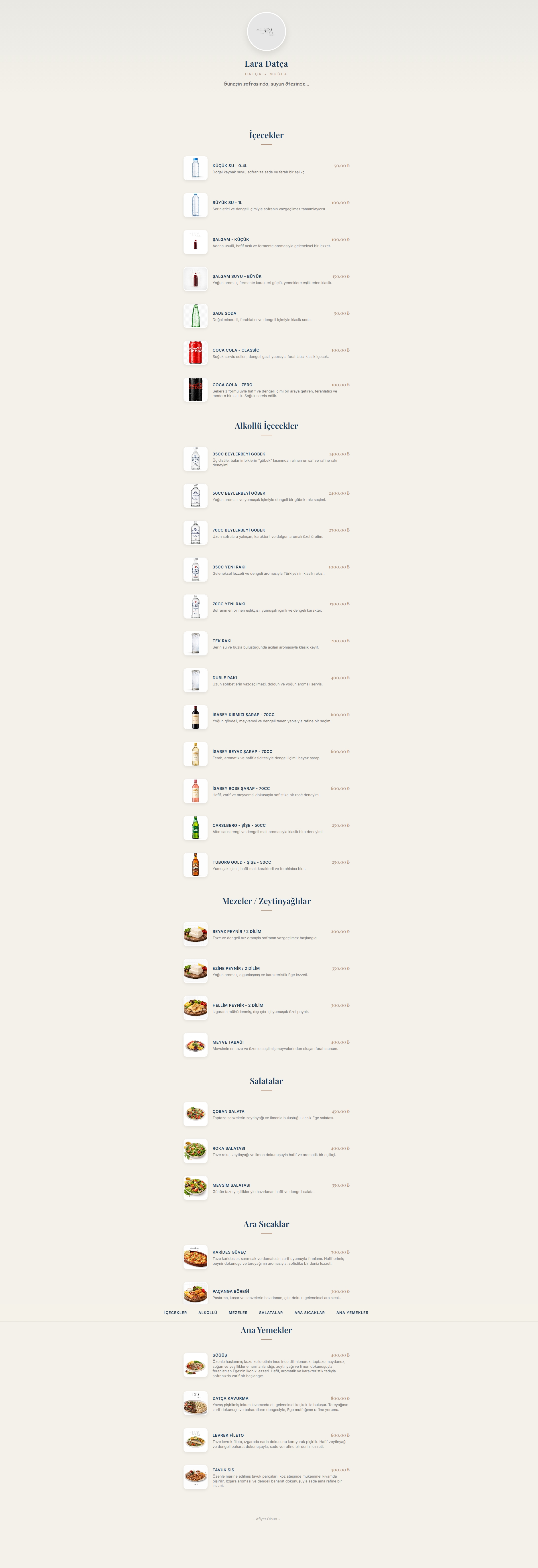 Lara Datça Ekran Görüntüsü