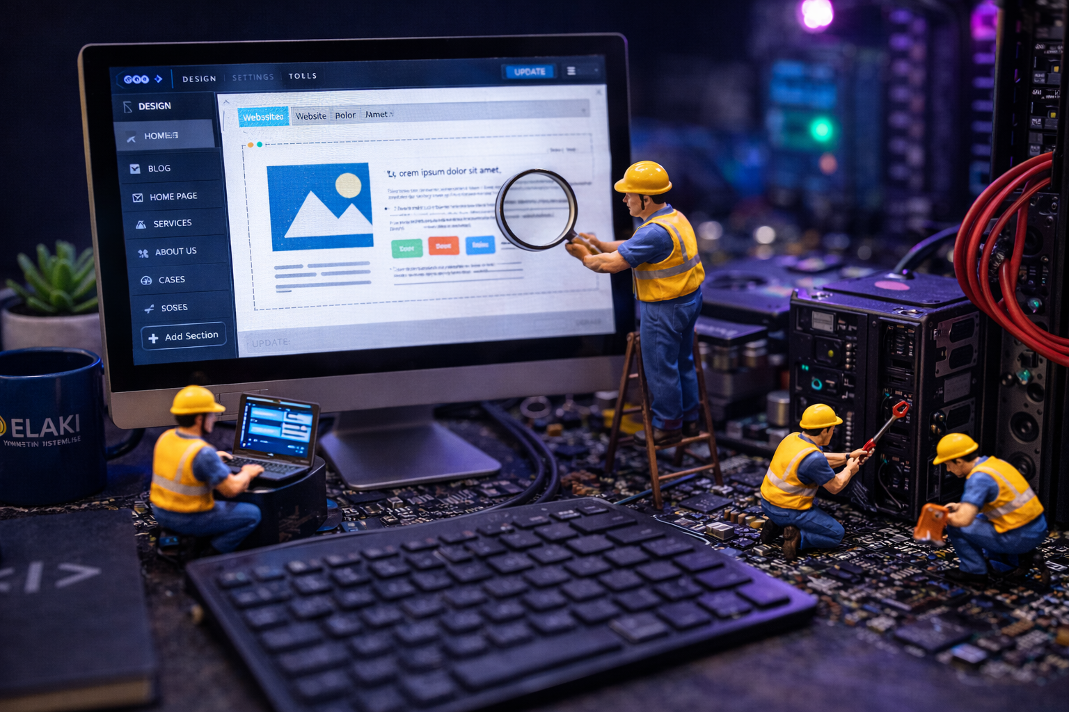 Web tasarım ve hosting hizmetleri